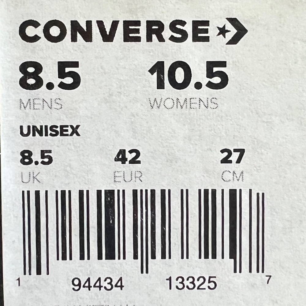 NWT Converse Chuck 70 Vintage Canvas Men’s Shoes - Picture 9 of 9
